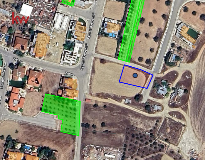 Земельный участок 688м² в Агиос Николаос, Пафос, Кипр № 25885