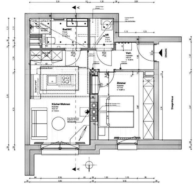 2-Zimmer Wohnung in Tamsweg, Austria, Nr. 135090