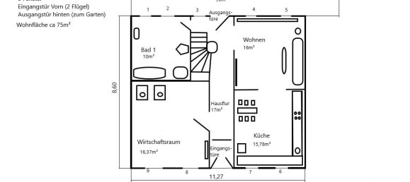 2 Schlafzimmer Stadthaus in Sachsen, Germany, Nr. 133422 11