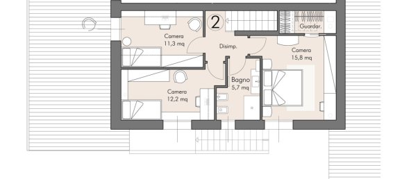 8 chambres Maison à Cascina, Italy No. 343669 12