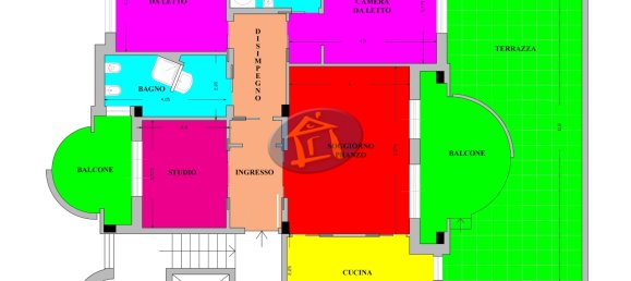 Квартира с 5 комнатами в Путиньяно, Италия № 78234 25