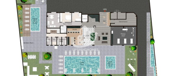 شقة 4+1 في Oba, Turkey رقم 547 10