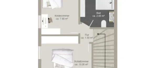 3غرفة تاون هاوس في Karlshorst, Germany رقم 351381 5