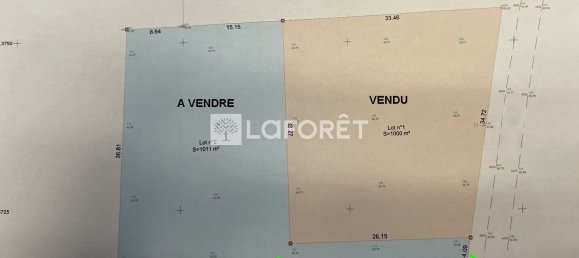 1011m² Land in Gemozac, France No. 104433 2