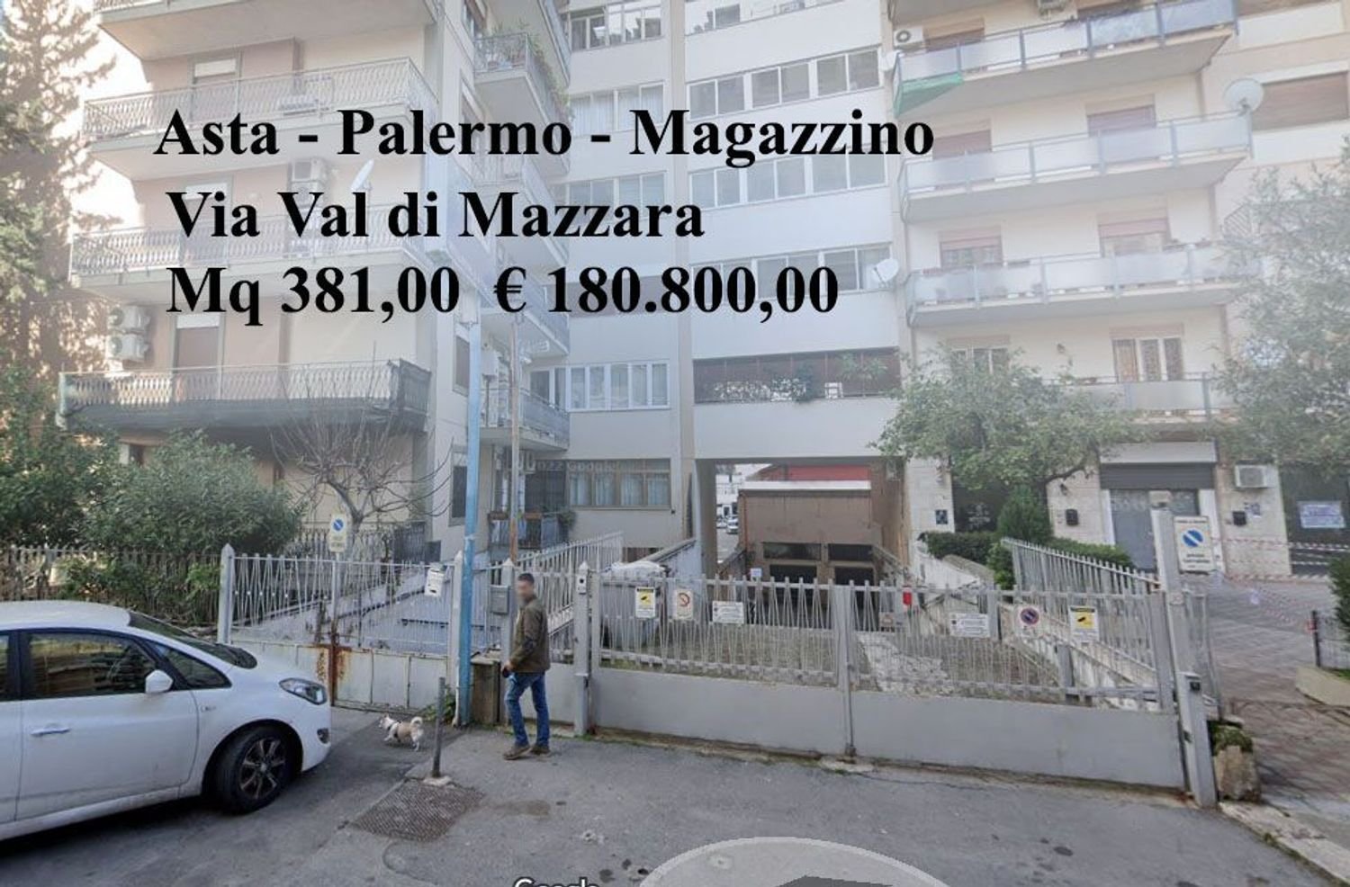 Propiedad comercial en Palermo, Italy 381 m² No. 303453