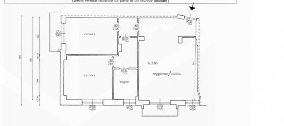 Apartamento de 3 divisões em Busto Arsizio, Italy N.º 17147 2
