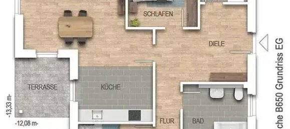 4 rooms Bungalow in Osnabruck, Germany No. 243517 2