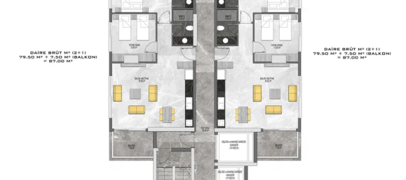 Appartement 1+1 à Mahmutlar, Turkey No. 22917 27