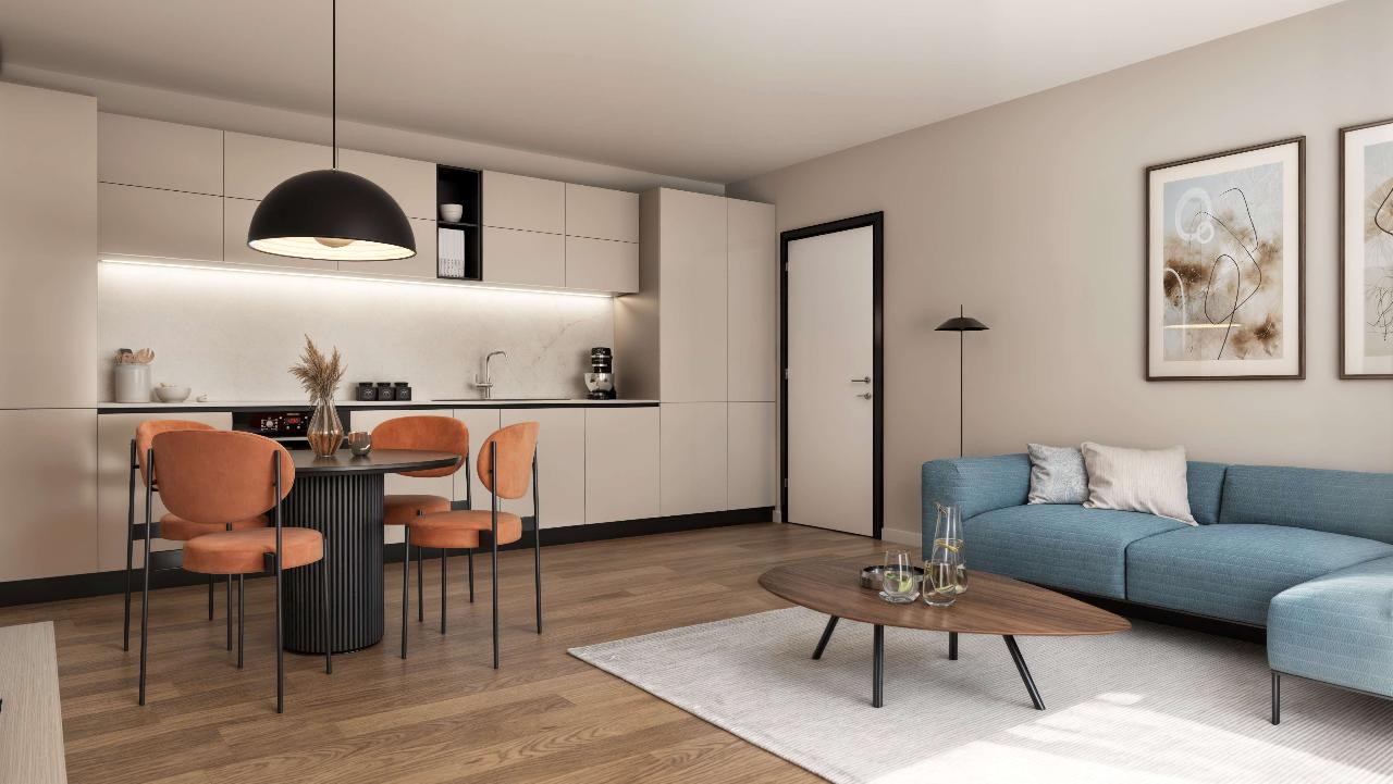 Квартира с 3 комнатами в Ведано аль Ламбро, Италия № 21885