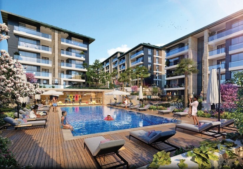 Apartment 2+3 in Istanbul, Turkey No. 3829