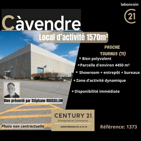 1570m² Commercial property in Tournus, France No. 353270