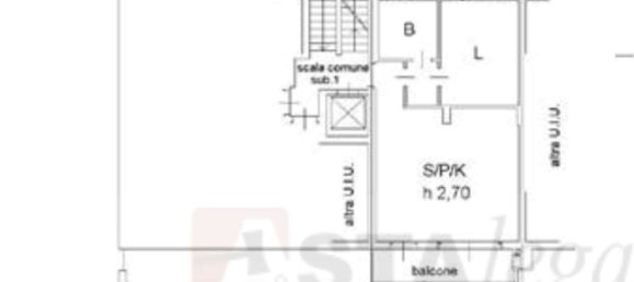 Apartamento de 2 habitaciónes en Ornago, Italy No. 3606 16