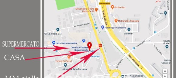 Квартира с 1 спальней в Милан, Италия № 321526 9