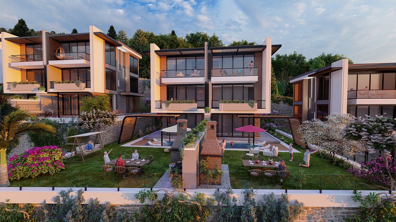 Villa 3+1 in Alanya, Turkey No. 24952