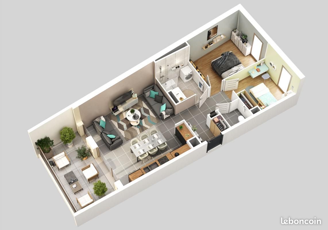 Apartamento T2 em Beaumont-les-Valence, France N.º 341928