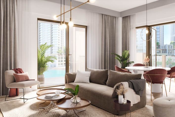 2 Schlafzimmer Wohnung in Dubai Creek Harbour (The Lagoons), UAE, Nr. 102819