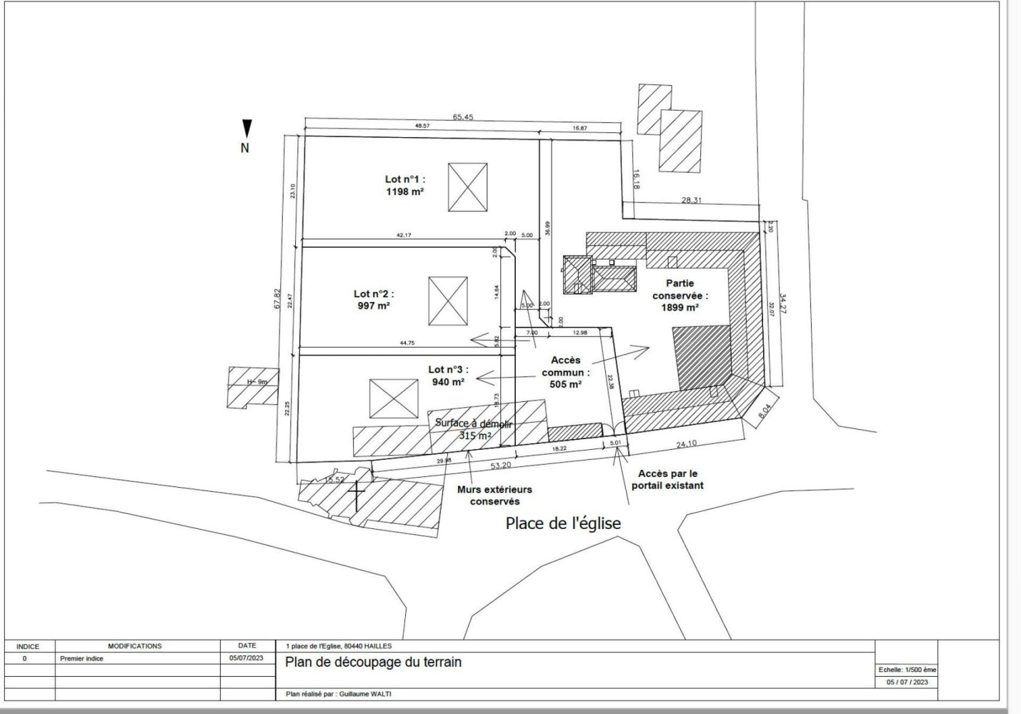 Grundstück in Hailles, France, Nr. 85783