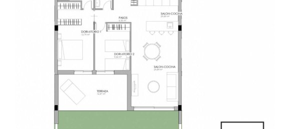 2 Schlafzimmer Bungalow in Torrevieja, Spain, Nr. 45892 48