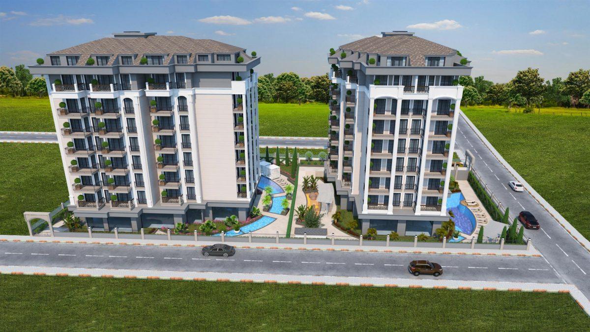 2 rooms Apartment in Alanya, Turkey No. 10057