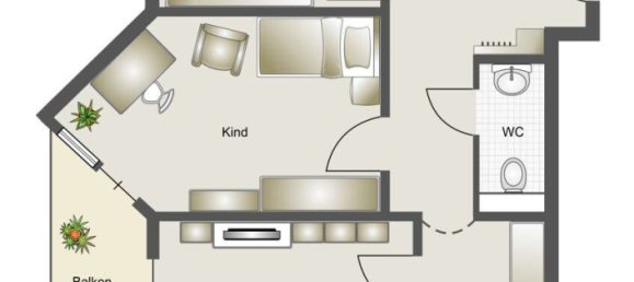 2 chambres Appartement à Rems-Murr-Kreis, Germany No. 347212 8