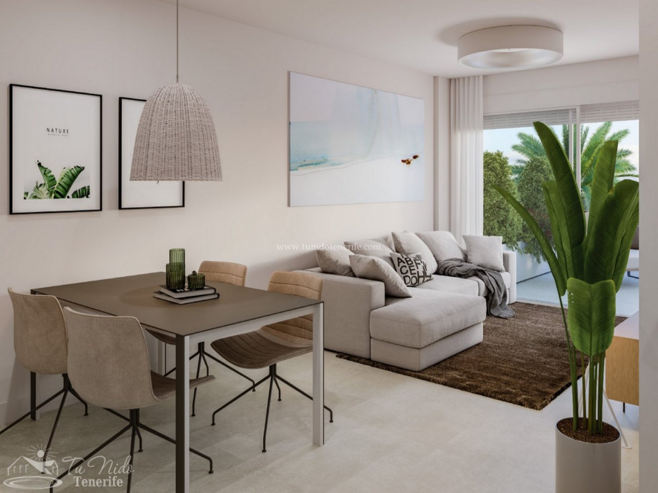 Apartamento de 2 dormitorios en Granadilla de Abona, Spain No. 4830