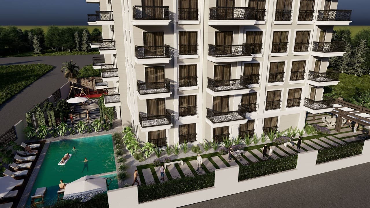 Appartement 3+1 à Dream Homes Taner Savut, Alanya, Turkey No. 38905