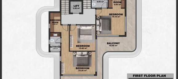 6 rooms Villa in Alanya, Turkey No. 9837 4