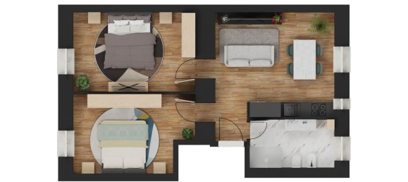 3غرفة شقة في Rome, Italy رقم 262767 4