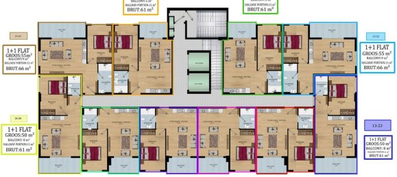 Apartment 1+1 in Kestel, Turkey No. 31346 19