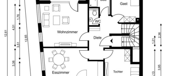 4-Zimmer Doppelhaus in Tübingen, Germany, Nr. 367715 12