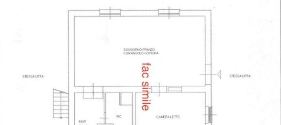 3 rooms House in Montalto di Castro, Italy No. 80558 34