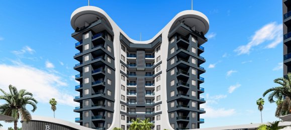 Квартира 2+1 в Mostar Residence, Авсаллар, Турция № 36816 3