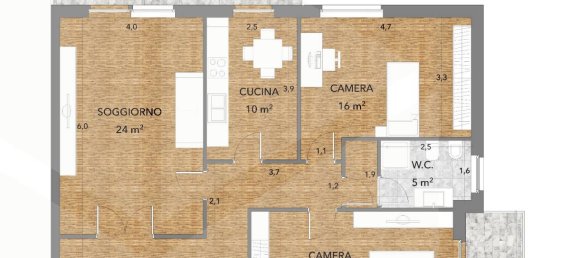 Apartamento de 4 divisões em Ciampino, Italy N.º 21348 2