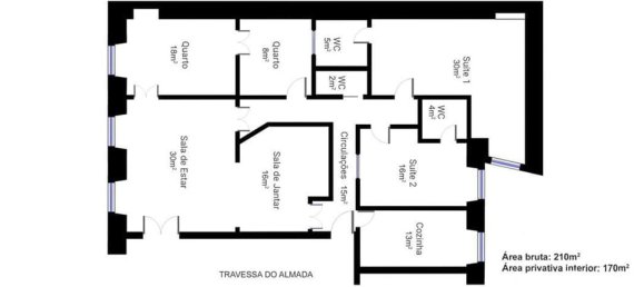 3 Schlafzimmer Wohnung in Lisbon, Portugal, Nr. 145380 40