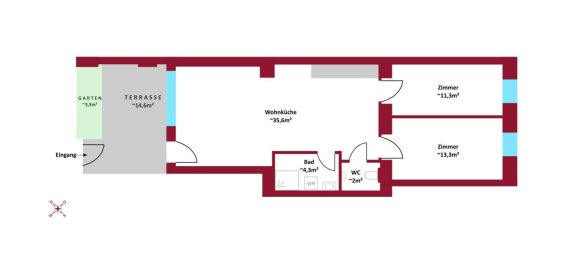 Apartamento de 3 habitaciónes en Ottakring, Austria No. 180059 4