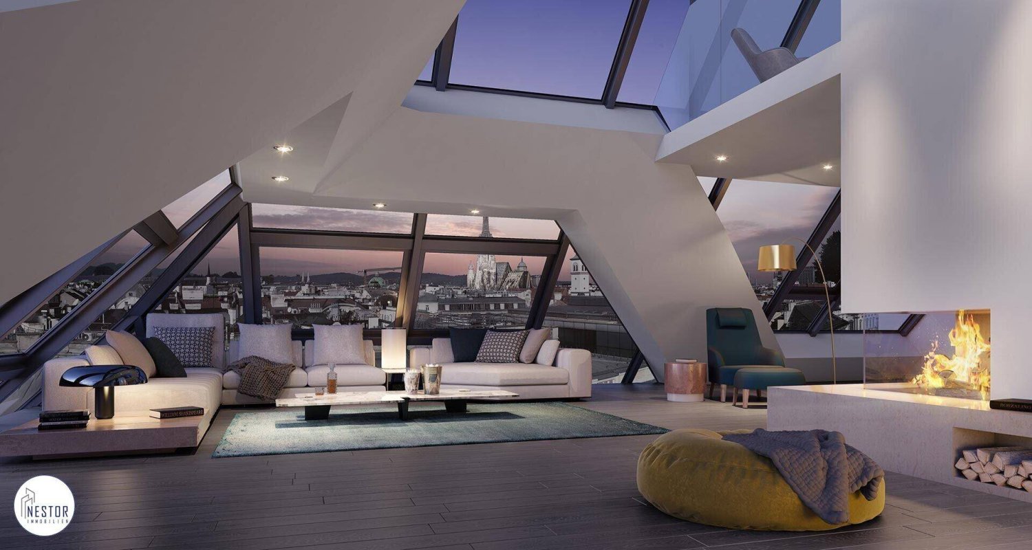 4 rooms Penthouse in Vienna, Austria No. 199628