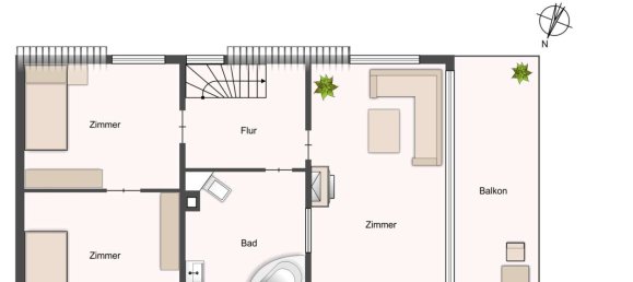 Таунхаус с 3 спальнями в Гейдельберг, Германия № 80579 38