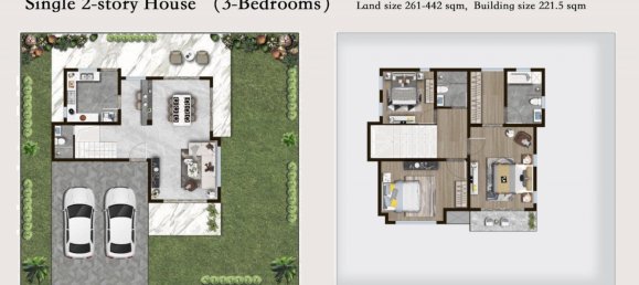 3 bedrooms Villa in Pattaya, Thailand No. 20172 17