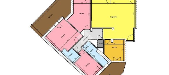 5 rooms Apartment in Turin, Italy No. 54672 21