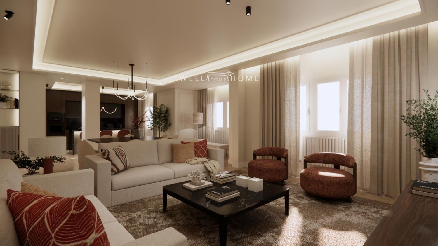 4 bedrooms Apartment in Madrid, Spain No. 127477