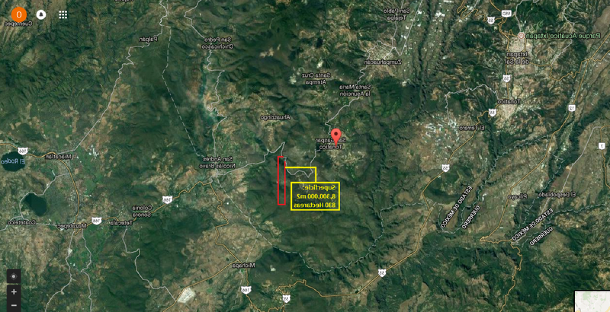 Grundstück in Zumpahuacan, Mexico, Nr. 203909