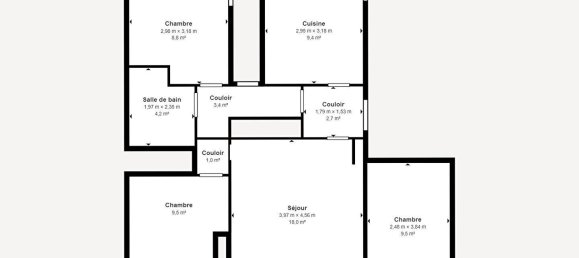 Apartamento de 3 dormitorios en Brest, France No. 288795 20