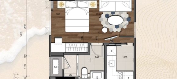 1 Schlafzimmer Eigentumswohnung in Chon Buri, Thailand, Nr. 11487 16