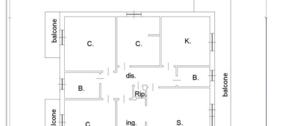 5 rooms Apartment in Rome, Italy No. 31256 13