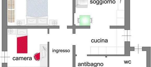 3 chambres Appartement à Serra Riccò, Italy No. 327483 18