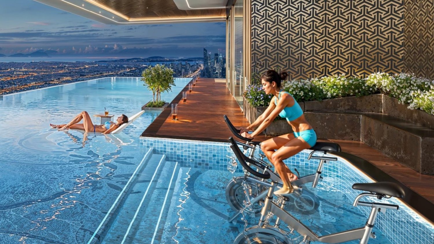 4 Schlafzimmer Wohnung in Bayz 102, Business Bay, UAE, Nr. 63307