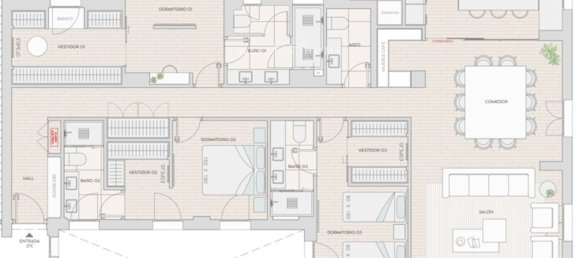 Квартира с 3 спальнями в Мадрид, Испания № 127946 16