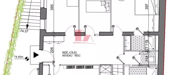 2 Schlafzimmer Haus in Malakoff, France, Nr. 186020 9