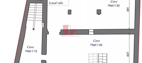 2 Schlafzimmer Haus in Malakoff, France, Nr. 186020 10