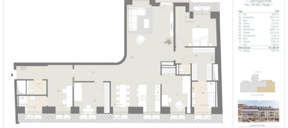 4 rooms Apartment in Wieden, Austria No. 135585 21
